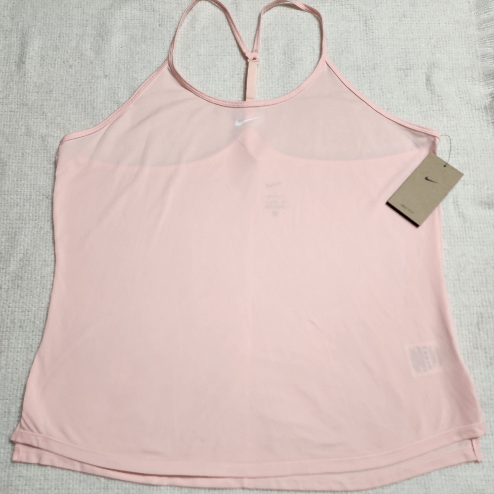 Nike Dri-Fit Light Pink Athletic Tank Size XL